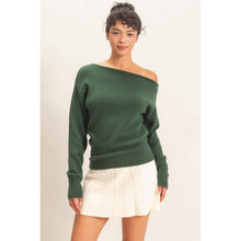 Load image into Gallery viewer, Off The Shoulder Sweater Top
