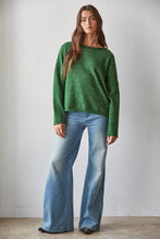 Load image into Gallery viewer, Knit Sweater Rolled Round Neck Pullover
