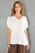 Load image into Gallery viewer, Oversized Linen Tee
