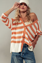 Load image into Gallery viewer, Montauk Stripe Cardigan
