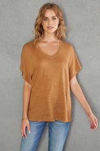 Load image into Gallery viewer, Oversized Linen Tee
