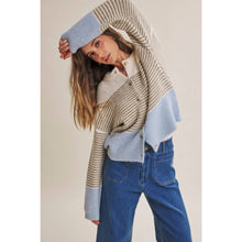 Load image into Gallery viewer, In February Soft Stripe Cardigan
