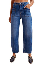 Load image into Gallery viewer, Stretch Denim Slim Barrel Leg Jeans
