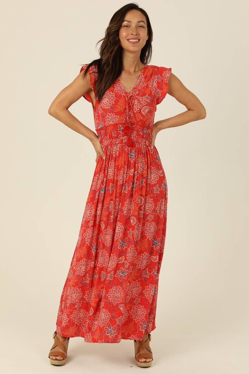 Flutter Maxi Dress