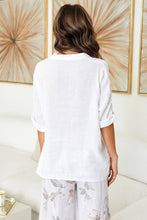 Load image into Gallery viewer, Catalina Linen Button Down Top
