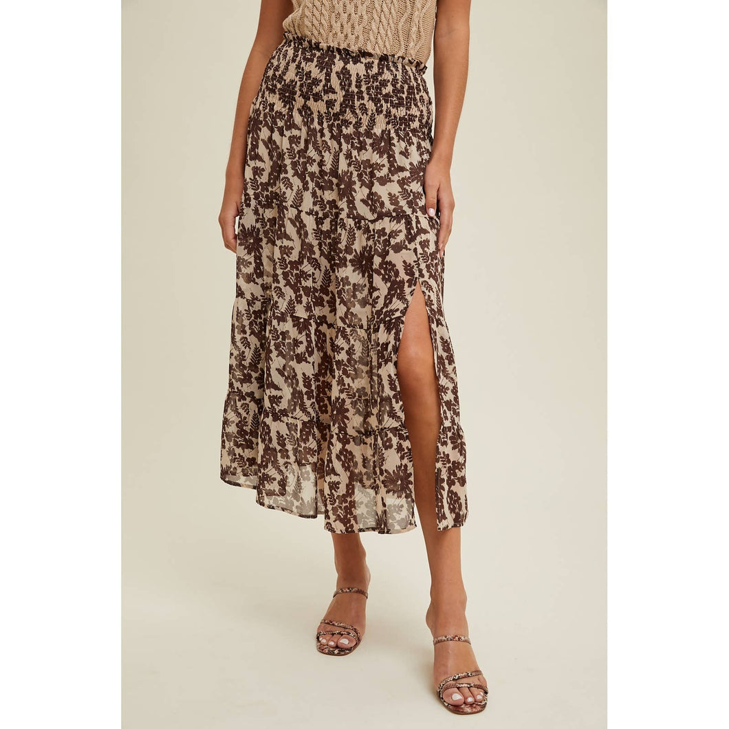 Delia floral Tiered Skirt