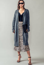 Load image into Gallery viewer, Jessica Long Knit Cardigan w/ Thumbhole
