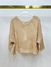 Load image into Gallery viewer, Harbor Crochet Top~ in Blue
