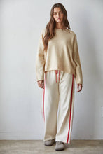 Load image into Gallery viewer, Knit Sweater Rolled Round Neck Pullover
