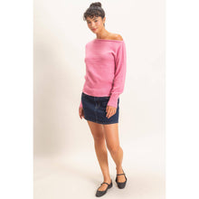 Load image into Gallery viewer, Off The Shoulder Sweater Top
