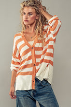 Load image into Gallery viewer, Montauk Stripe Cardigan
