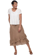 Load image into Gallery viewer, Tulip Button Tee in Ivory~ New!
