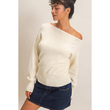 Load image into Gallery viewer, Off The Shoulder Sweater Top
