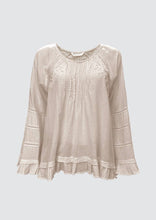 Load image into Gallery viewer, Kiara Cotton Top~ in Tan
