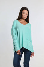 Load image into Gallery viewer, Darby Seriously Soft Single Pocket Sweater~ in many colors
