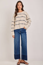 Load image into Gallery viewer, Bon Mid Rise Wide Leg Front Seam Jeans~ arrival 11/27
