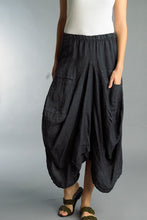 Load image into Gallery viewer, Tempo Paris Linen Two Pocket Linen Skirt
