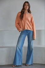 Load image into Gallery viewer, Knit Polyester Acrylic Sweater Crew Neck Cardigan~ arriving soon!
