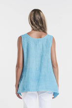 Load image into Gallery viewer, Augusta Linen Button Front Top~ more colors coming
