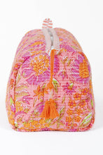 Load image into Gallery viewer, Quilted Cotton Toiletry Bags~ Sherbert ~ coming 7/9
