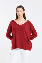 Load image into Gallery viewer, Darby Seriously Soft Single Pocket Sweater~ in many colors
