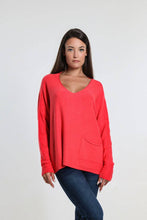 Load image into Gallery viewer, Darby Seriously Soft Single Pocket Sweater~ in many colors
