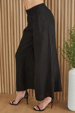 Load image into Gallery viewer, Marla Linen Smocked Palazzo Pants~ in more colors
