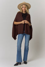 Load image into Gallery viewer, Open Sleeve Soft Knit Cardigan/Poncho
