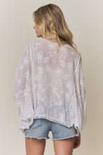 Load image into Gallery viewer, Embroidered Kimono Cardigan
