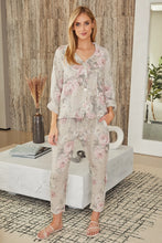 Load image into Gallery viewer, Linen Beige Rose Jogger
