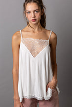 Load image into Gallery viewer, POL Sara Adjustable V-lace Cami
