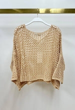Load image into Gallery viewer, Harbor Crochet Top~ in Blue

