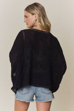 Load image into Gallery viewer, Embroidered Kimono Cardigan
