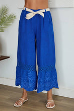 Load image into Gallery viewer, Nantucket Embroidered Linen Pants
