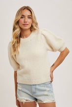 Load image into Gallery viewer, Aspen Puff Sleeve Knit Sweater
