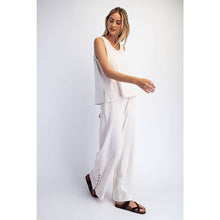 Load image into Gallery viewer, Cotton Beach Lounge Top &amp; Pant Set
