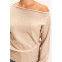 Load image into Gallery viewer, Off The Shoulder Sweater Top
