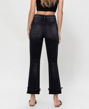 Load image into Gallery viewer, Flying Monkey High Rise Button up cuffed Jeans
