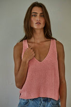 Load image into Gallery viewer, Capri Knit Sweater Cotton Top

