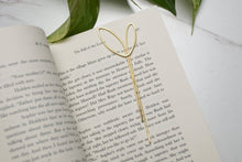 Load image into Gallery viewer, Sprout Botanical Brass Bookmark
