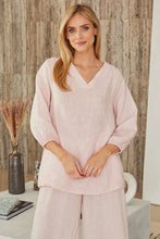 Load image into Gallery viewer, Rachel Linen Top~ also in Blush Pink
