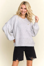 Load image into Gallery viewer, Adora Cozy Knit with Pocket Sweater
