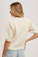 Load image into Gallery viewer, Aspen Puff Sleeve Knit Sweater
