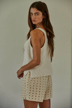 Load image into Gallery viewer, Capri Knit Sweater Cotton Top
