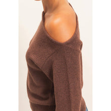 Load image into Gallery viewer, Off The Shoulder Sweater Top
