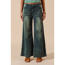 Load image into Gallery viewer, Wide Leg Flared Washed Corduroy Pants with Side Slits~ also in Mocha 10/20
