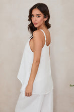 Load image into Gallery viewer, Kaia Slip Linen Top- also in beige
