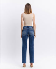 Load image into Gallery viewer, Gillian Mid Rise Straight Jeans
