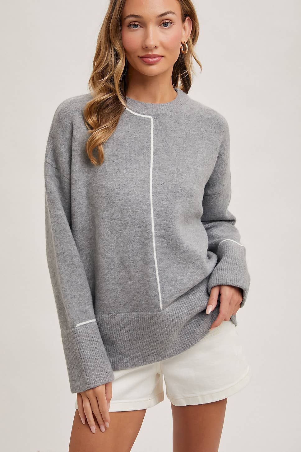 Samantha Crew Neck Sweater