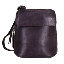 Load image into Gallery viewer, Lucy Handcrafted Leather Crossbody~ also in cognac
